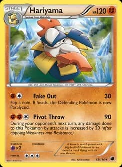 Hariyama — Plasma Freeze — Rare