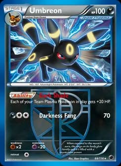 Umbreon — Plasma Freeze — Rare