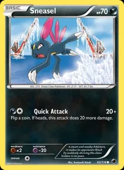 Sneasel — Plasma Freeze — Common