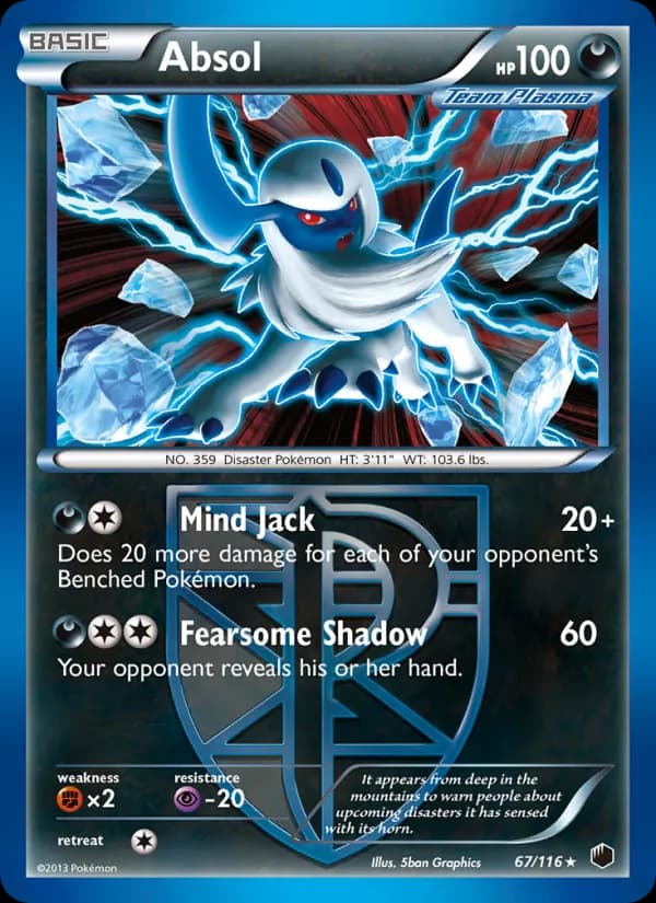 Absol — Plasma Freeze, Rare