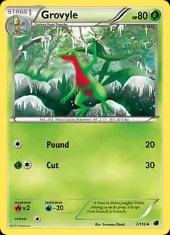 Grovyle — Plasma Freeze — Uncommon
