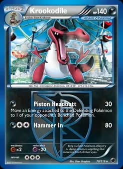 Krookodile — Plasma Freeze — Rare