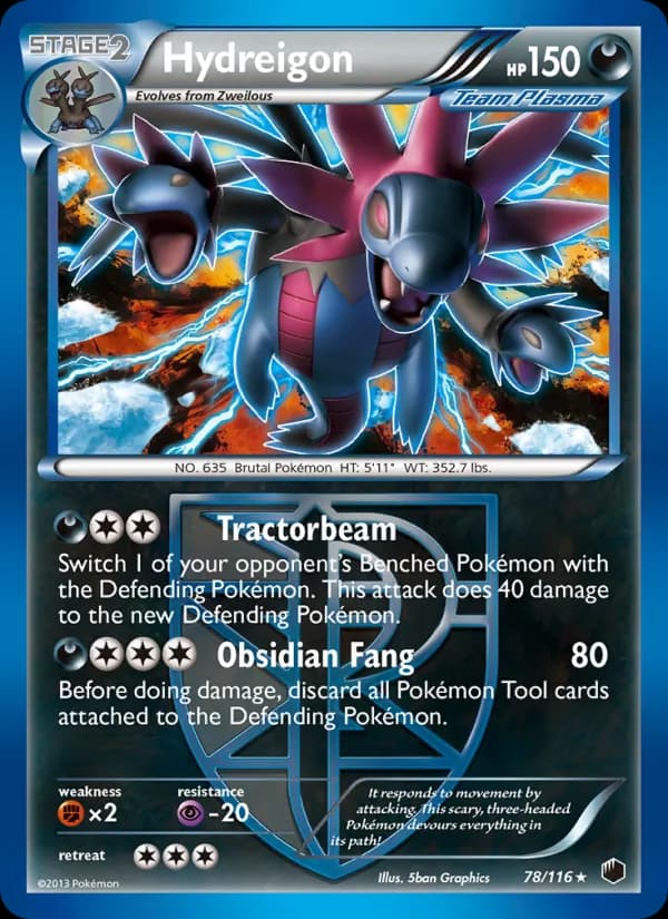 Hydreigon — Plasma Freeze, Rare