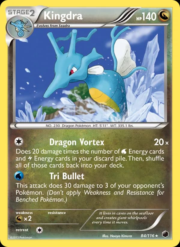 Kingdra — Plasma Freeze, Rare
