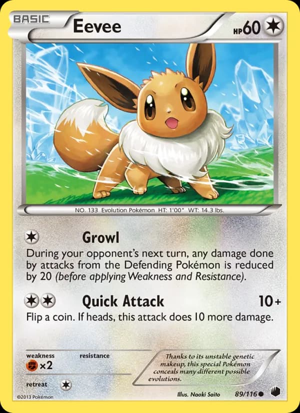Eevee — Plasma Freeze, Common