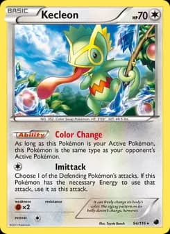 Kecleon — Plasma Freeze — Rare