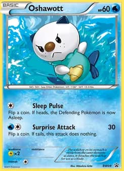 Oshawott — BW Black Star Promos — Common