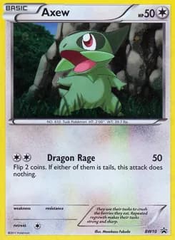 Axew — BW Black Star Promos — Common