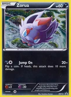 Zorua — BW Black Star Promos — Common