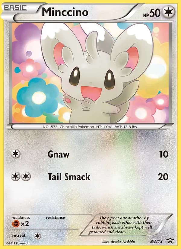 Minccino — BW Black Star Promos, Common