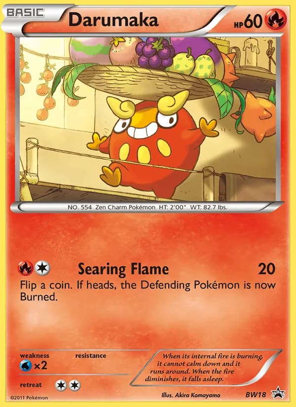Darumaka — BW Black Star Promos, Common