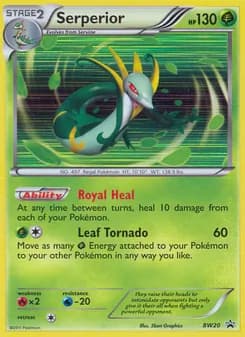 Serperior — BW Black Star Promos — Rare