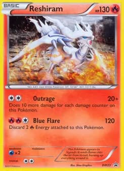 Reshiram — BW Black Star Promos — Rare
