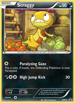 Scraggy — BW Black Star Promos — Common