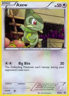 Axew — BW Black Star Promos — Common