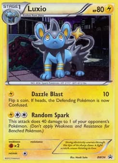 Luxio — BW Black Star Promos — Common