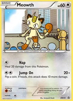 Meowth — BW Black Star Promos — Common