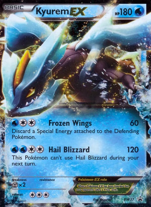 Kyurem-EX — BW Black Star Promos, Rare