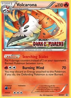 Volcarona — BW Black Star Promos — Rare