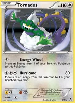Tornadus — BW Black Star Promos — Rare