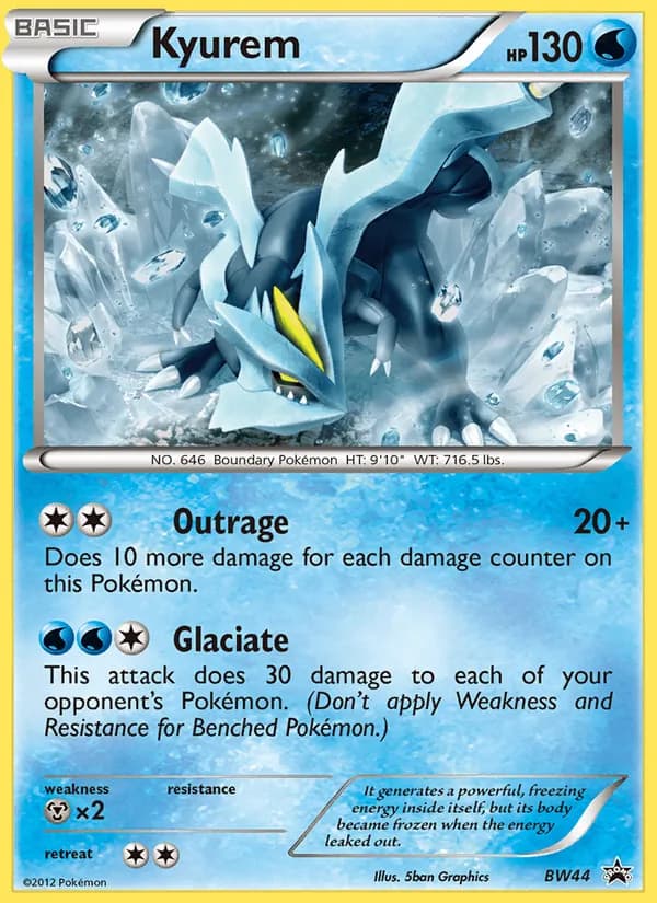 Kyurem — BW Black Star Promos, Rare