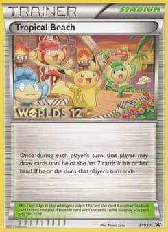 Tropical Beach — BW Black Star Promos — Common