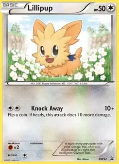 Lillipup — BW Black Star Promos — Common