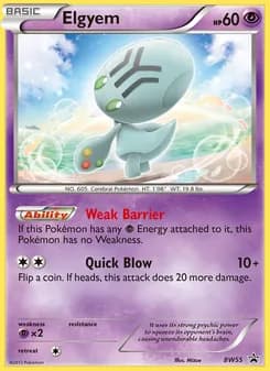 Elgyem — BW Black Star Promos — Common
