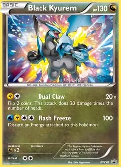 Black Kyurem — BW Black Star Promos — Rare