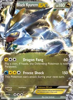 Black Kyurem-EX — BW Black Star Promos — Rare