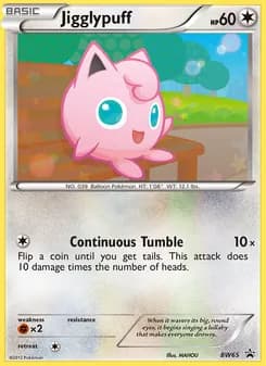 Jigglypuff — BW Black Star Promos — Common
