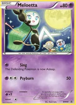 Meloetta — BW Black Star Promos — Common