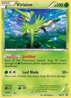 Virizion — BW Black Star Promos — Common