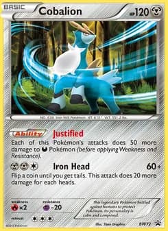 Cobalion — BW Black Star Promos — Common