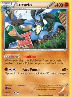 Lucario — BW Black Star Promos — Common