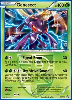 Genesect — BW Black Star Promos — Common