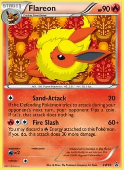 Flareon — BW Black Star Promos — Common