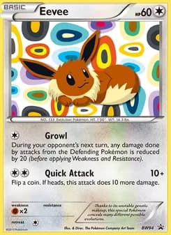 Eevee — BW Black Star Promos — Common