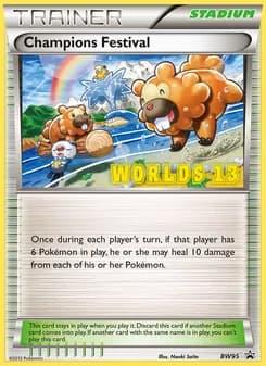 Champions Festival — BW Black Star Promos — Common