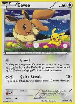 Eevee — BW Black Star Promos — Common