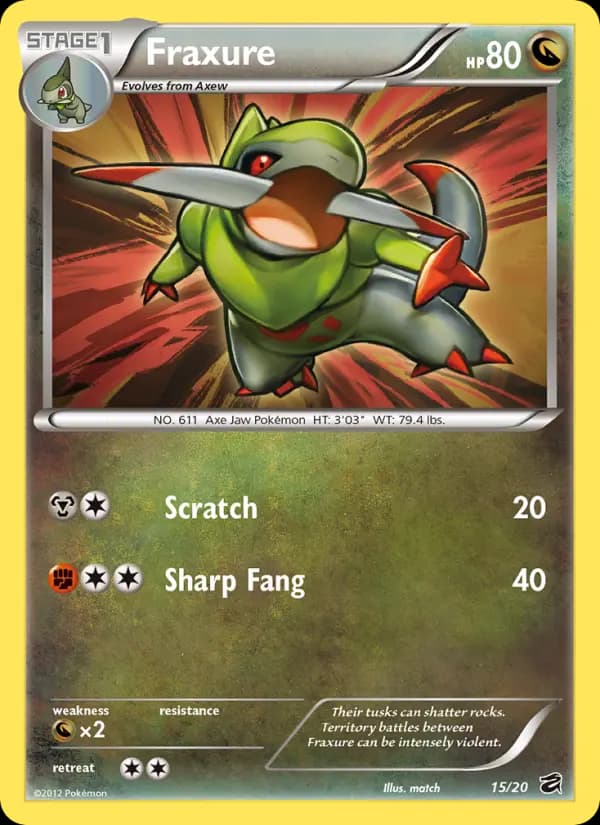 Fraxure — Dragon Vault, Rare