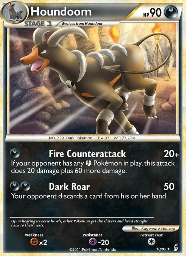 Houndoom — Call of Legends, Rare Holo