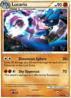 Lucario — Call of Legends — Rare Holo