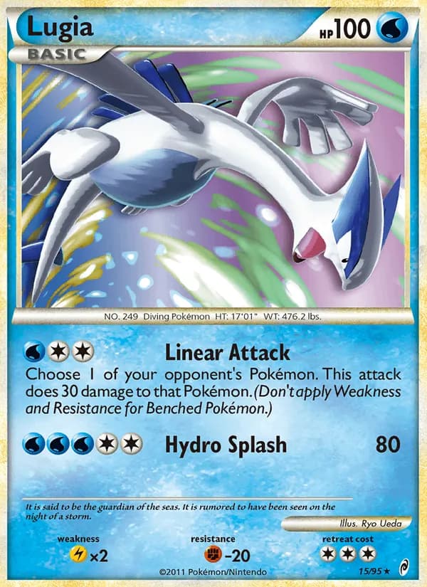 Lugia — Call of Legends, Rare Holo