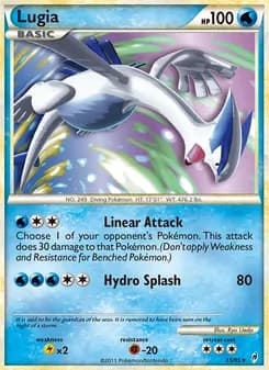 Lugia — Call of Legends — Rare Holo