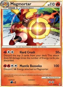 Magmortar — Call of Legends — Rare Holo