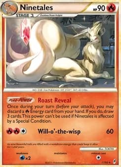 Ninetales — Call of Legends — Rare Holo