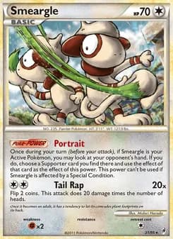 Smeargle — Call of Legends — Rare Holo