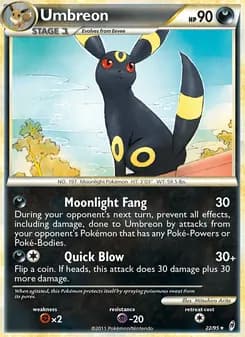 Umbreon — Call of Legends — Rare Holo