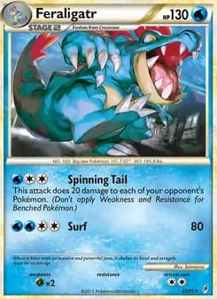 Feraligatr — Call of Legends — Rare